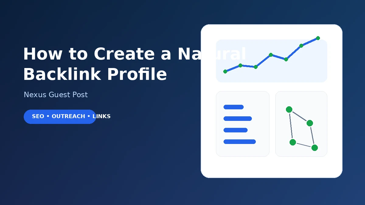 How to Create a Natural Backlink Profile