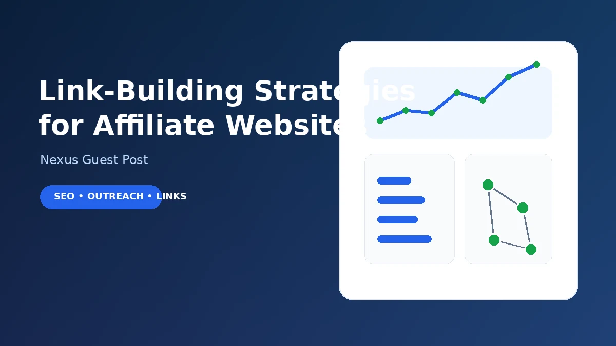 Link-Building Strategies for Affiliate Websites