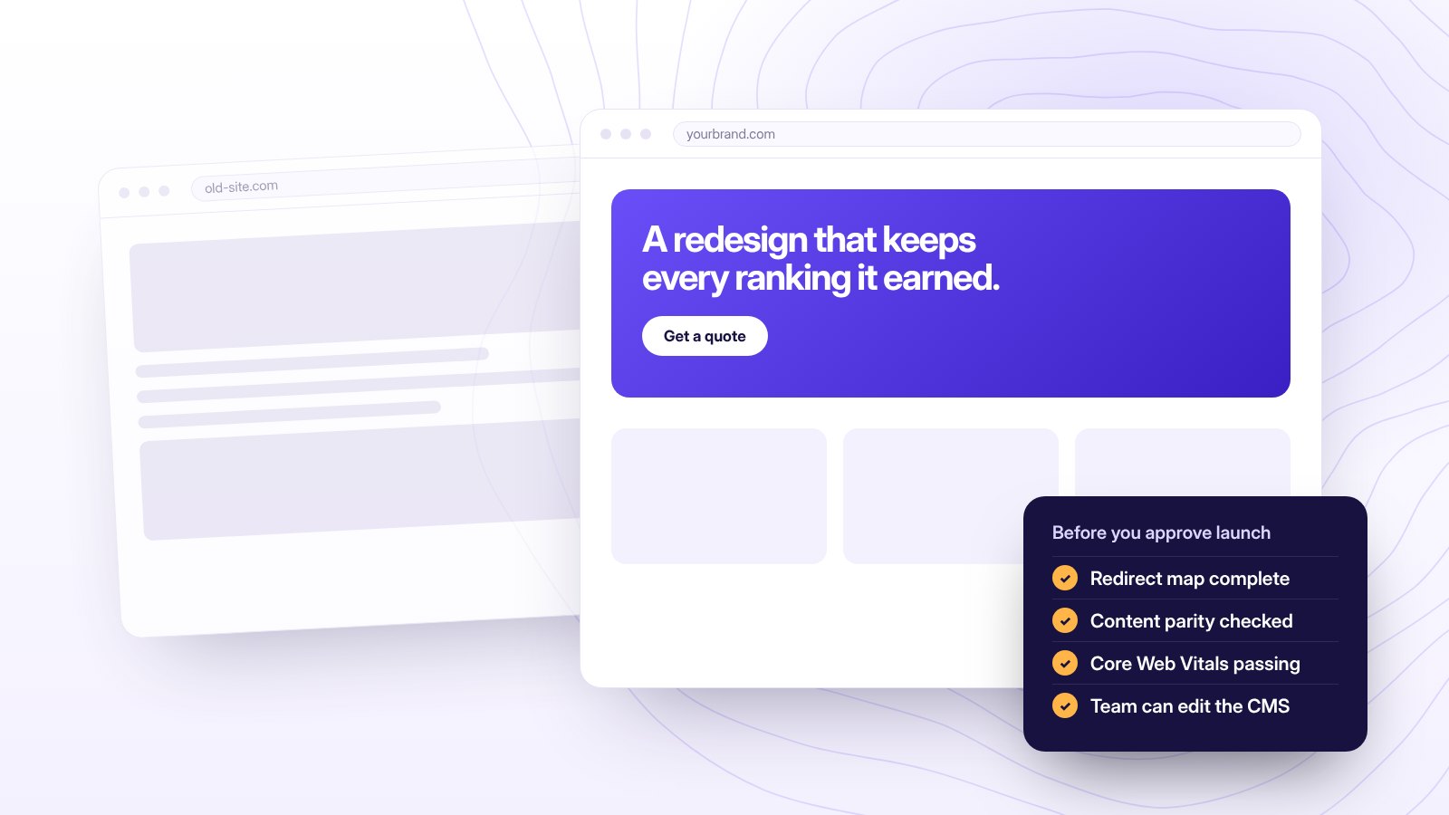 What to check before you approve a website redesign
